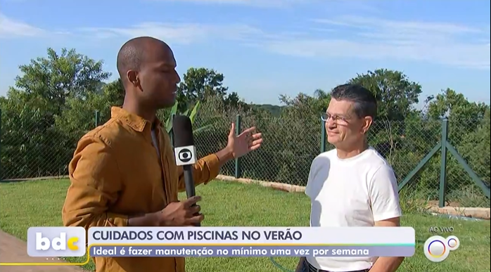 Especialista da HTH é entrevistado pela TV TEM sobre prevenção a dengue.