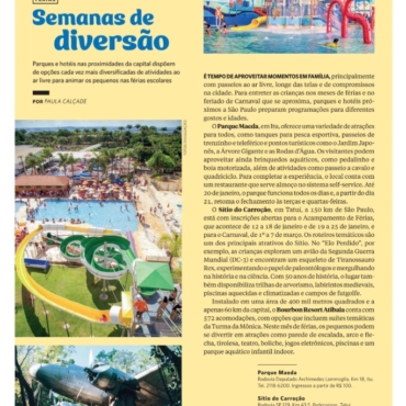 Sítio do Carroção em destaque na revista 29HORAS